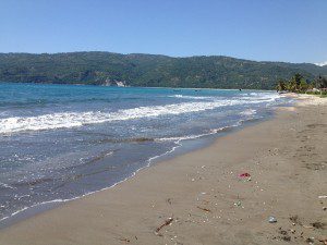 vue plage Jacmel