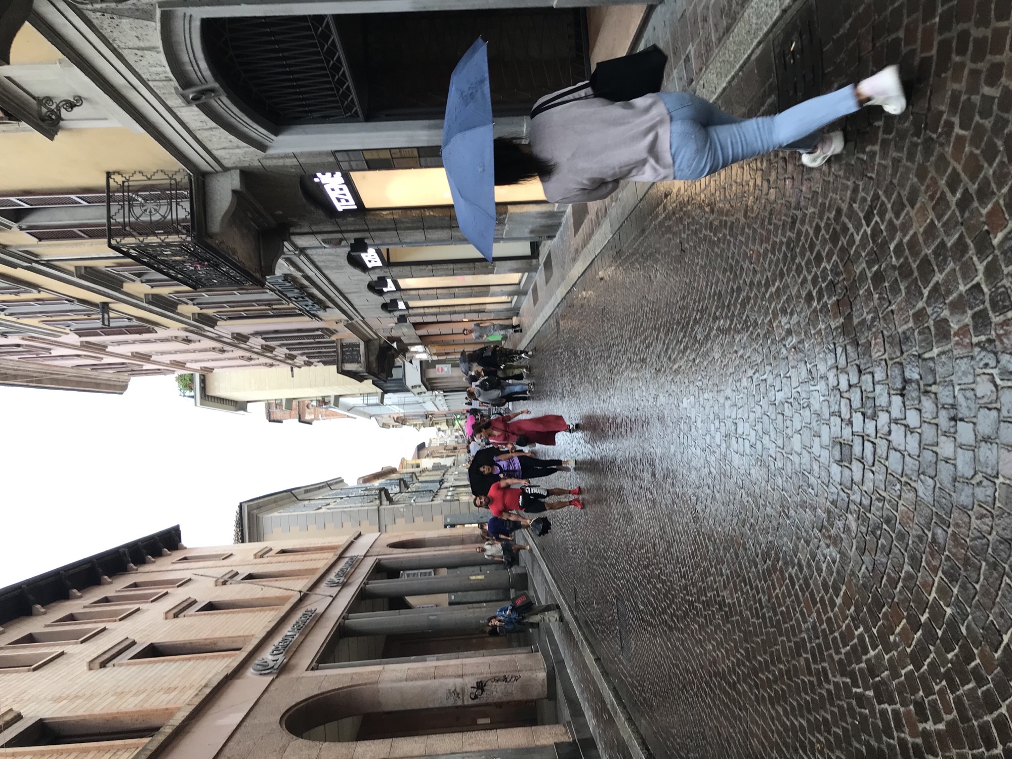 Rain in Pavia