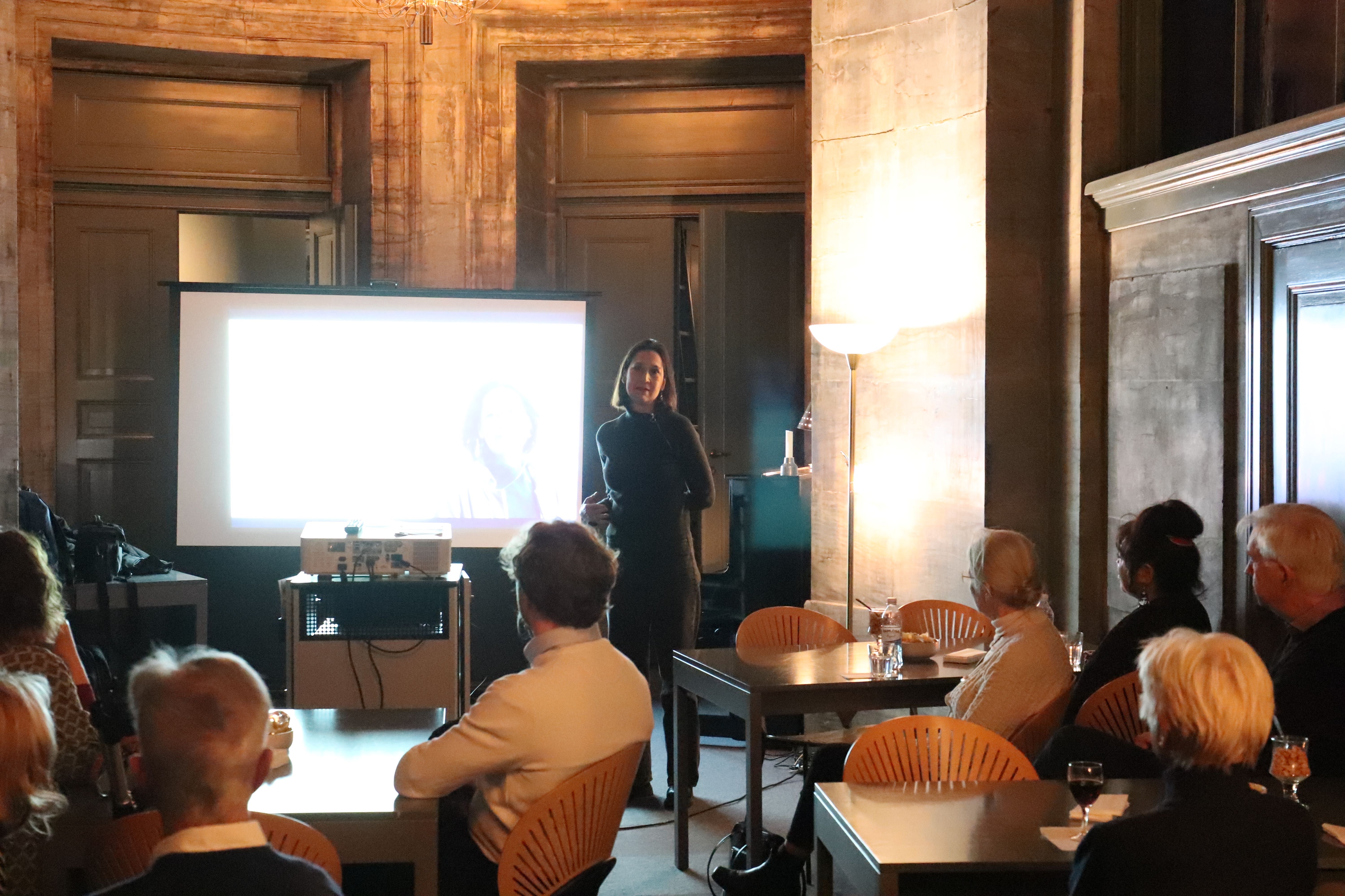 Book reception November 22, 2023 at Marmorkirken, Copenhagen. Presentation of my book in the sacristi.