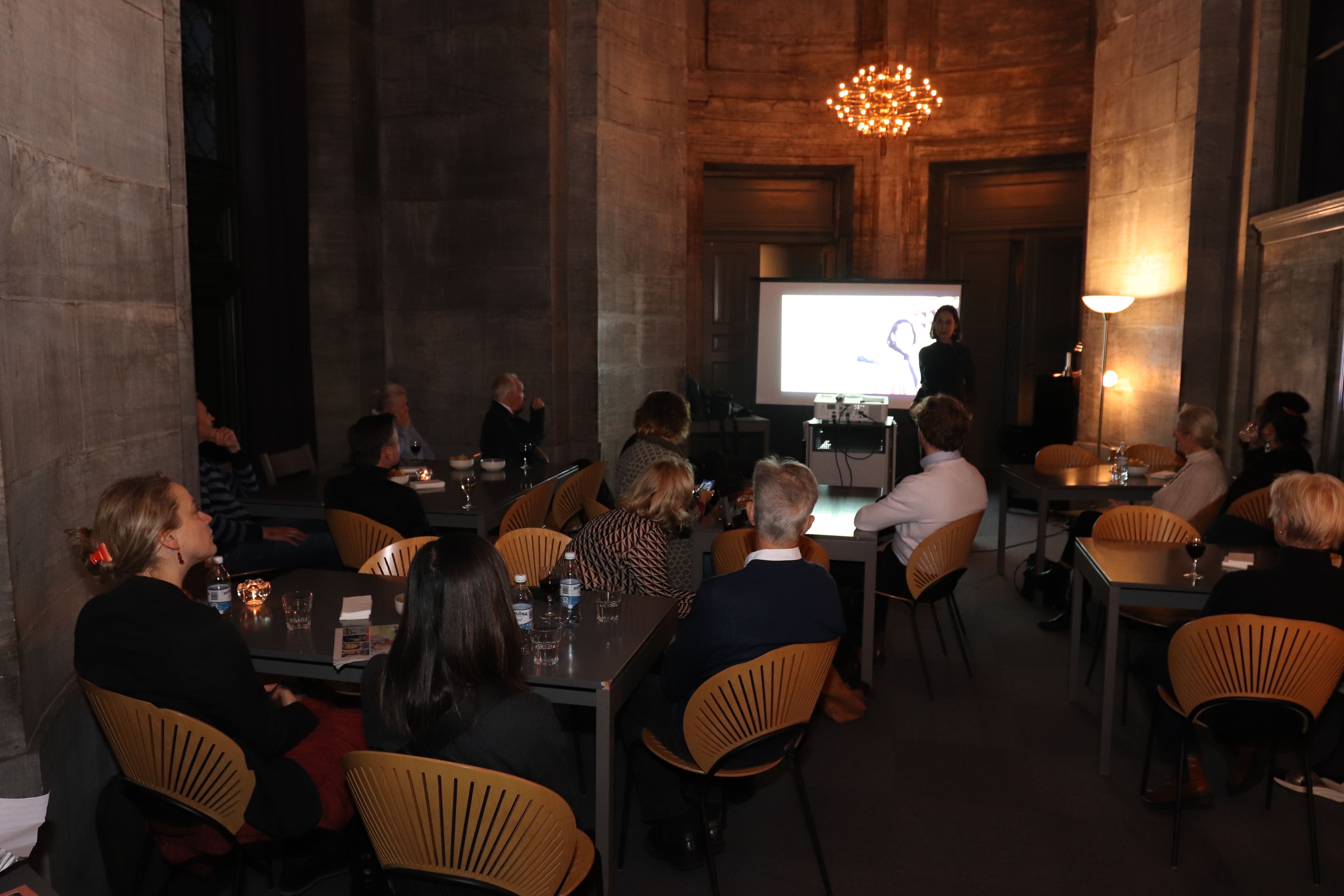 Book reception November 22, 2023 at Marmorkirken, Copenhagen. Presentation of my book with lively Q&A.