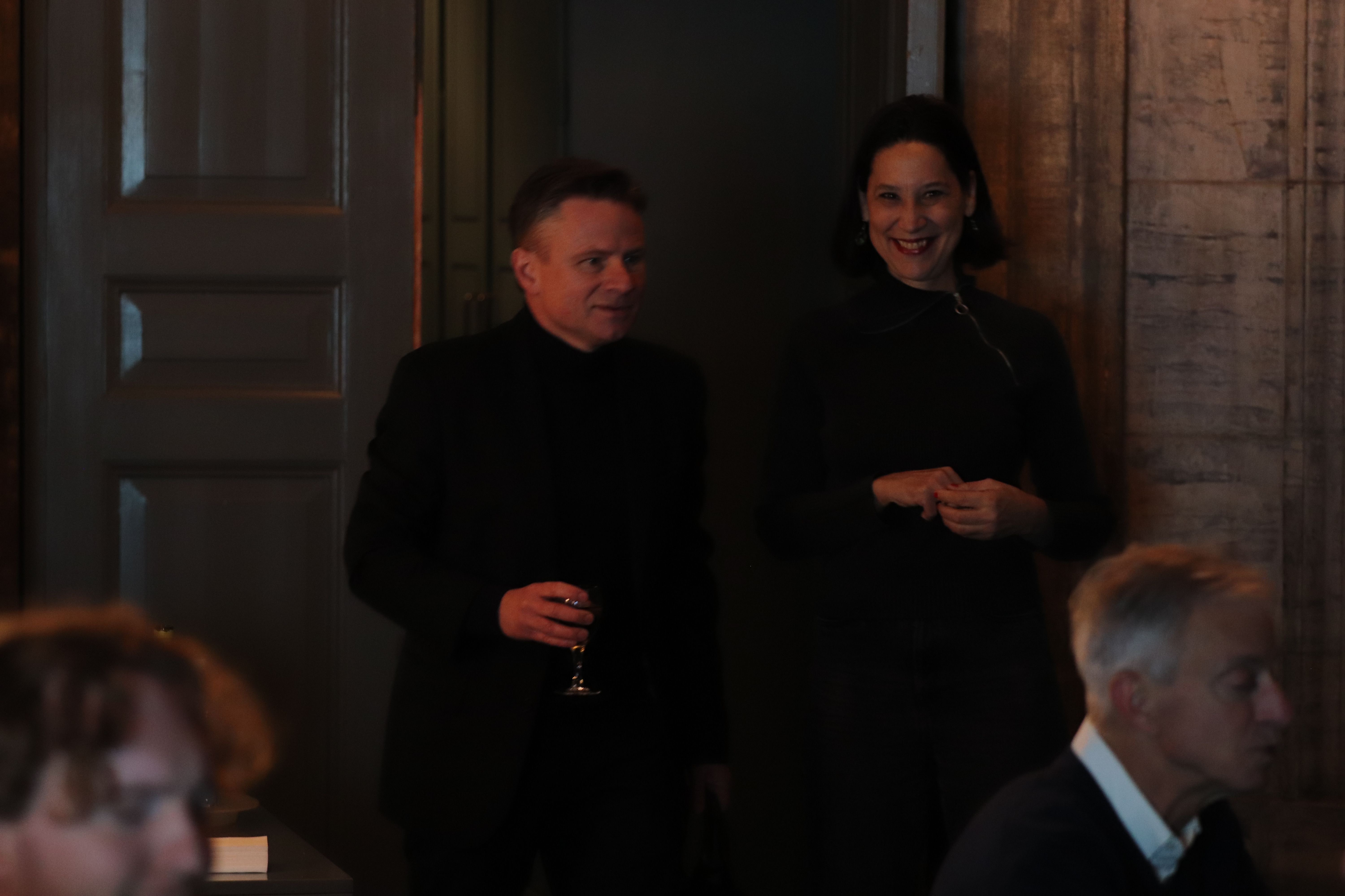 Book reception November 22, 2023 at Marmorkirken, Copenhagen. Discussion with Hans Henrik former redaktør at Harper Collins Nordic.